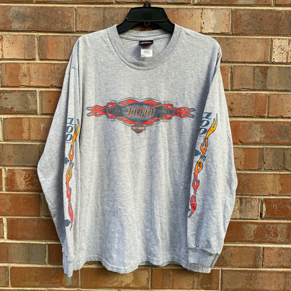 Harley Davidson T-Shirt Men's Vintage 2001